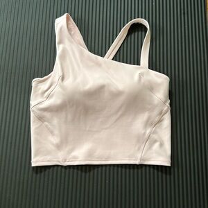 Lululemon everlux asymmetrical tennis tank top size 8